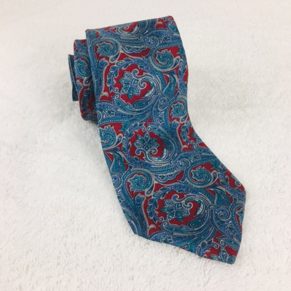 Christian Dior Paisley Print Tie